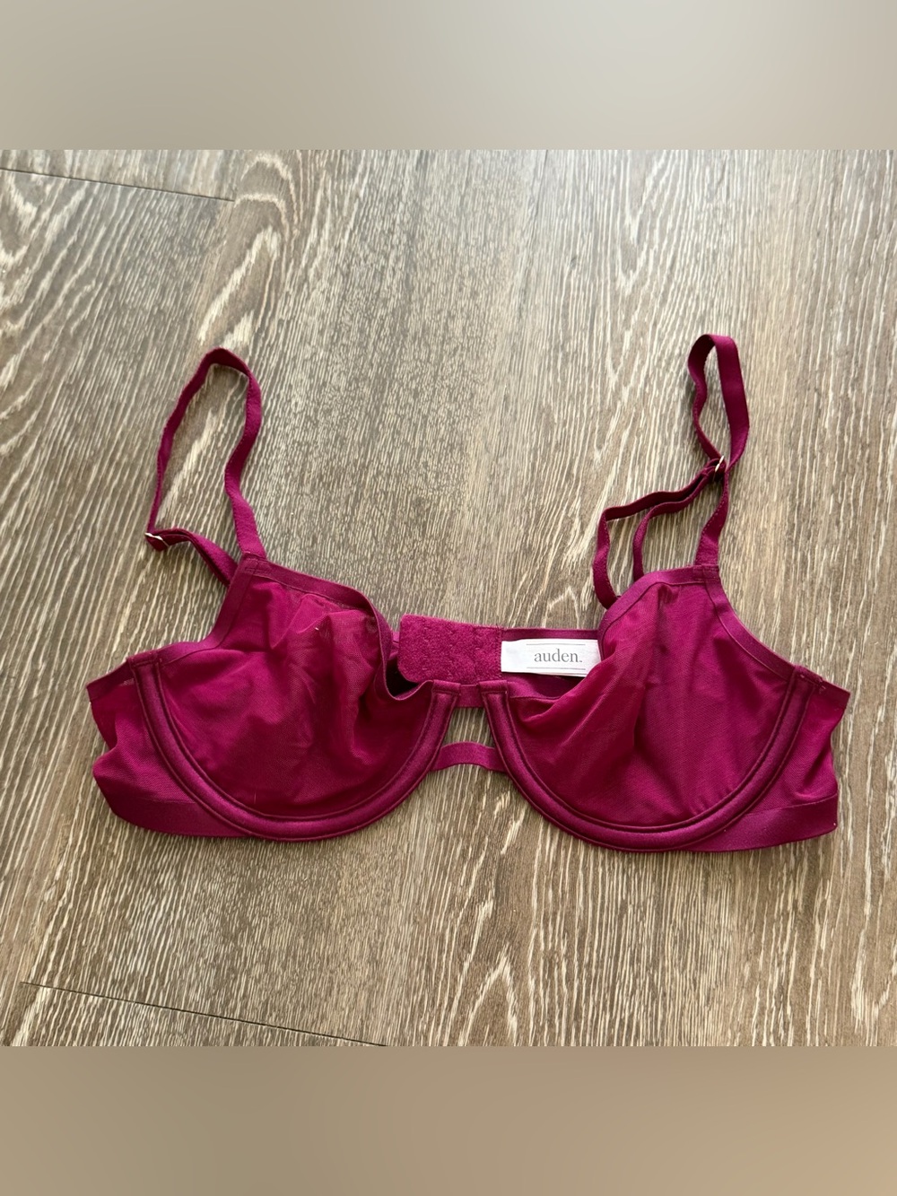 Auden Burgundy Bra